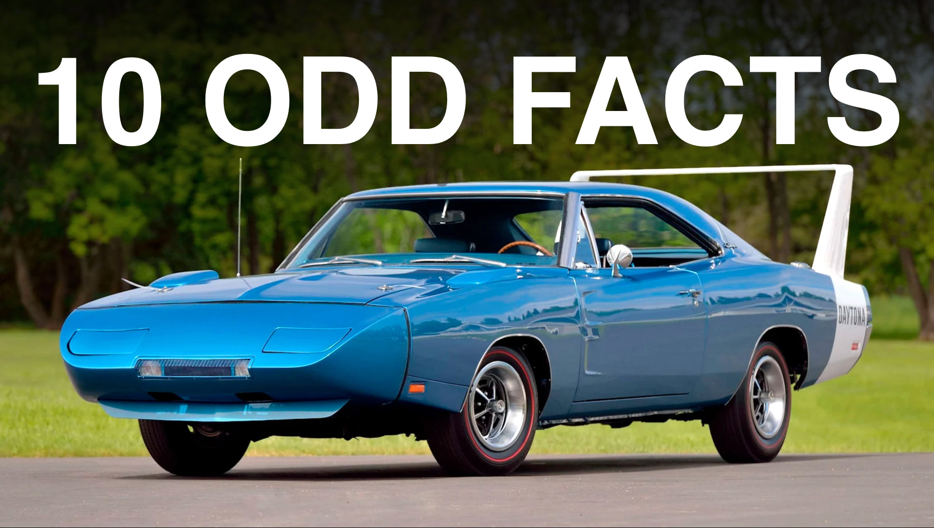 10 Odd Facts About Classic Muscle Cars