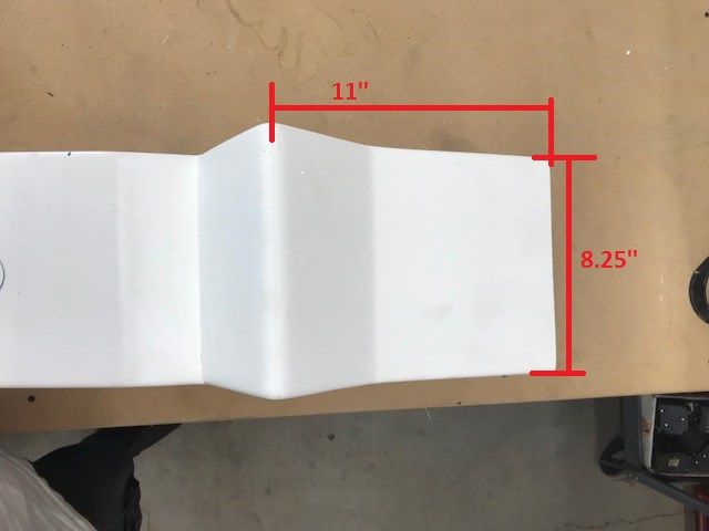 1968-72 Chevelle Fiberglass Console