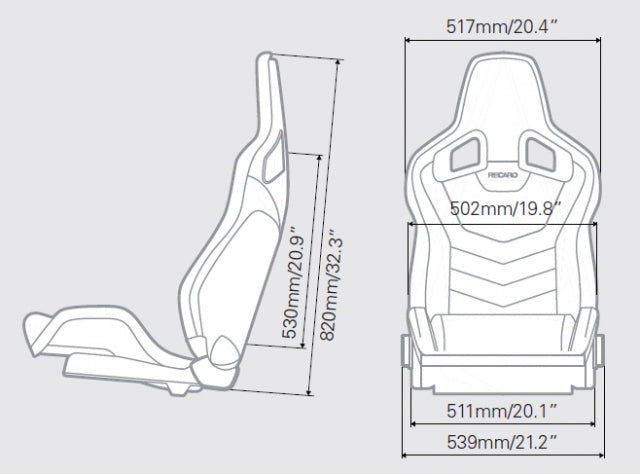 Recaro Sportster GT (pair)