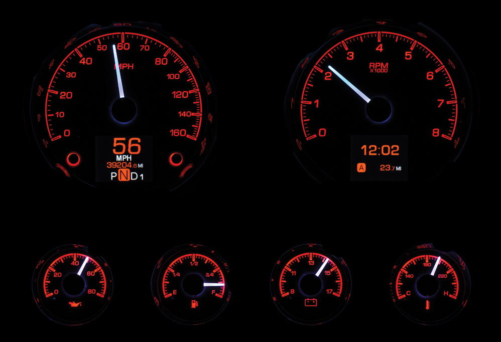 HDXF-2024FB DAKOTA DIGITAL GAUGES