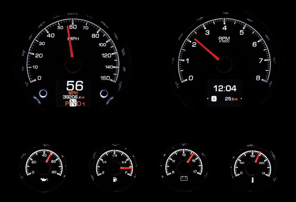 HDXF-2024FB DAKOTA DIGITAL GAUGES