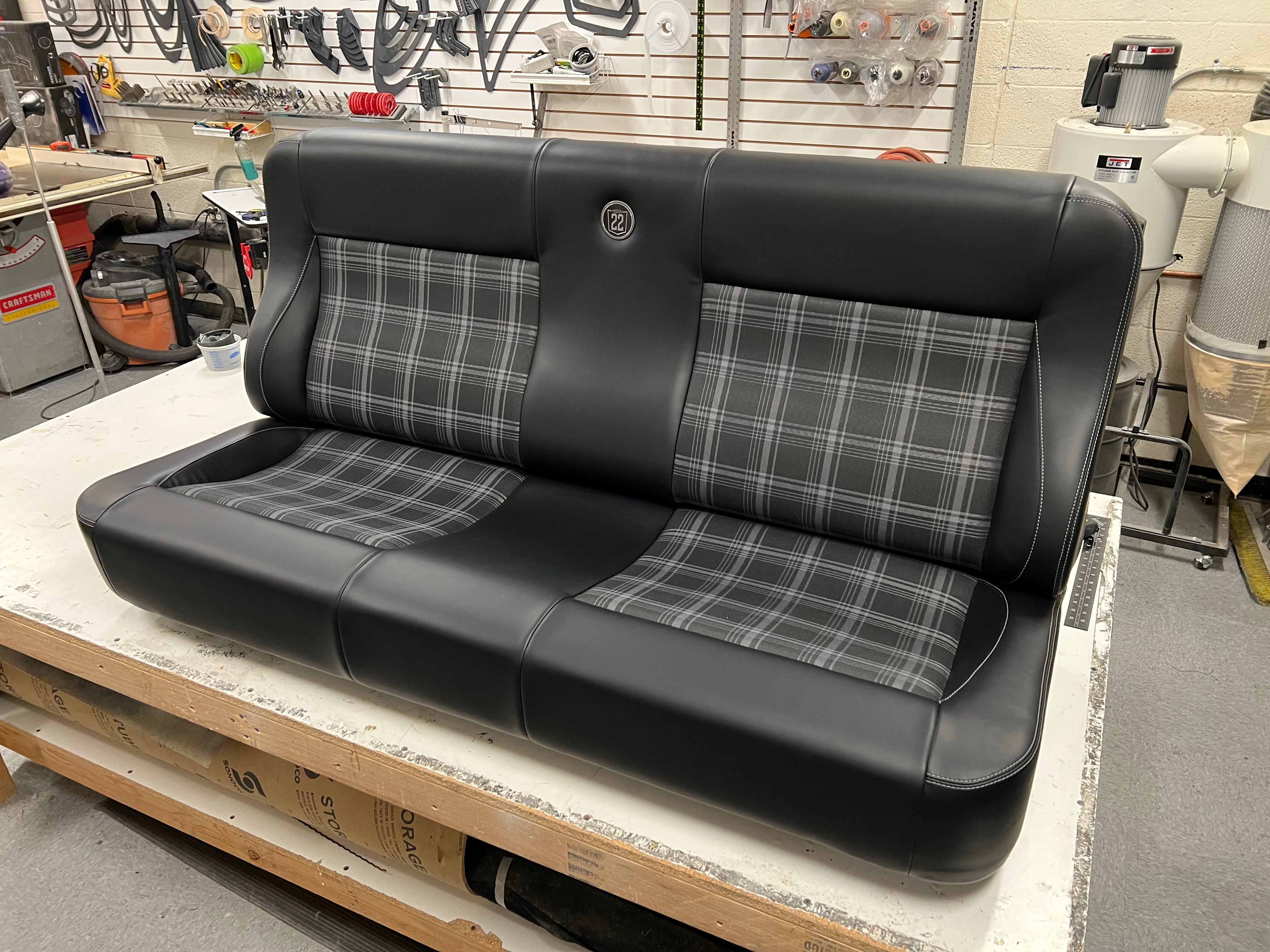 FESLER USA Custom Bench Seat Style A SHIPS TRUCK FREIGHT