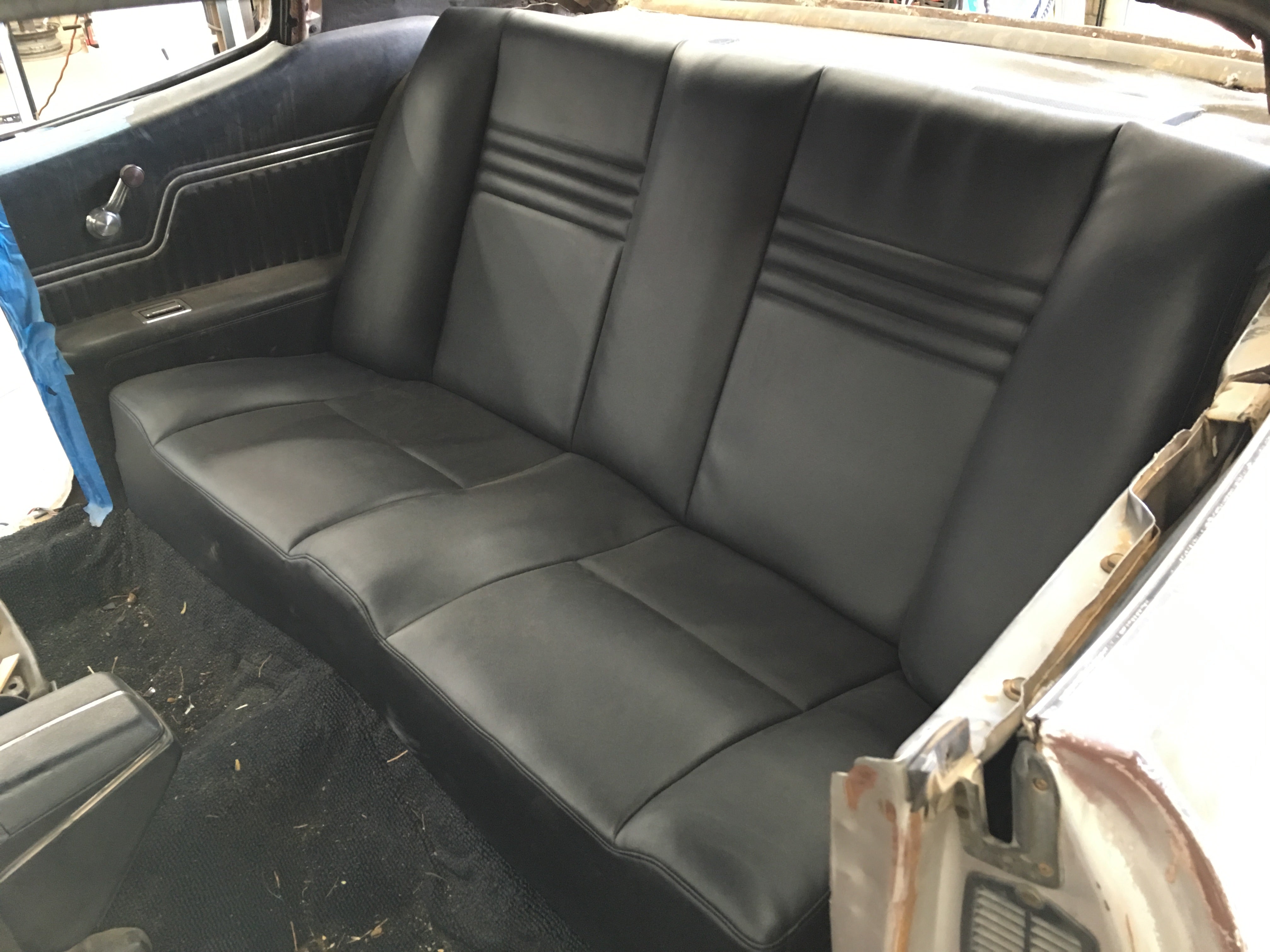 1968-72 Chevelle Custom Steel Rear Seat