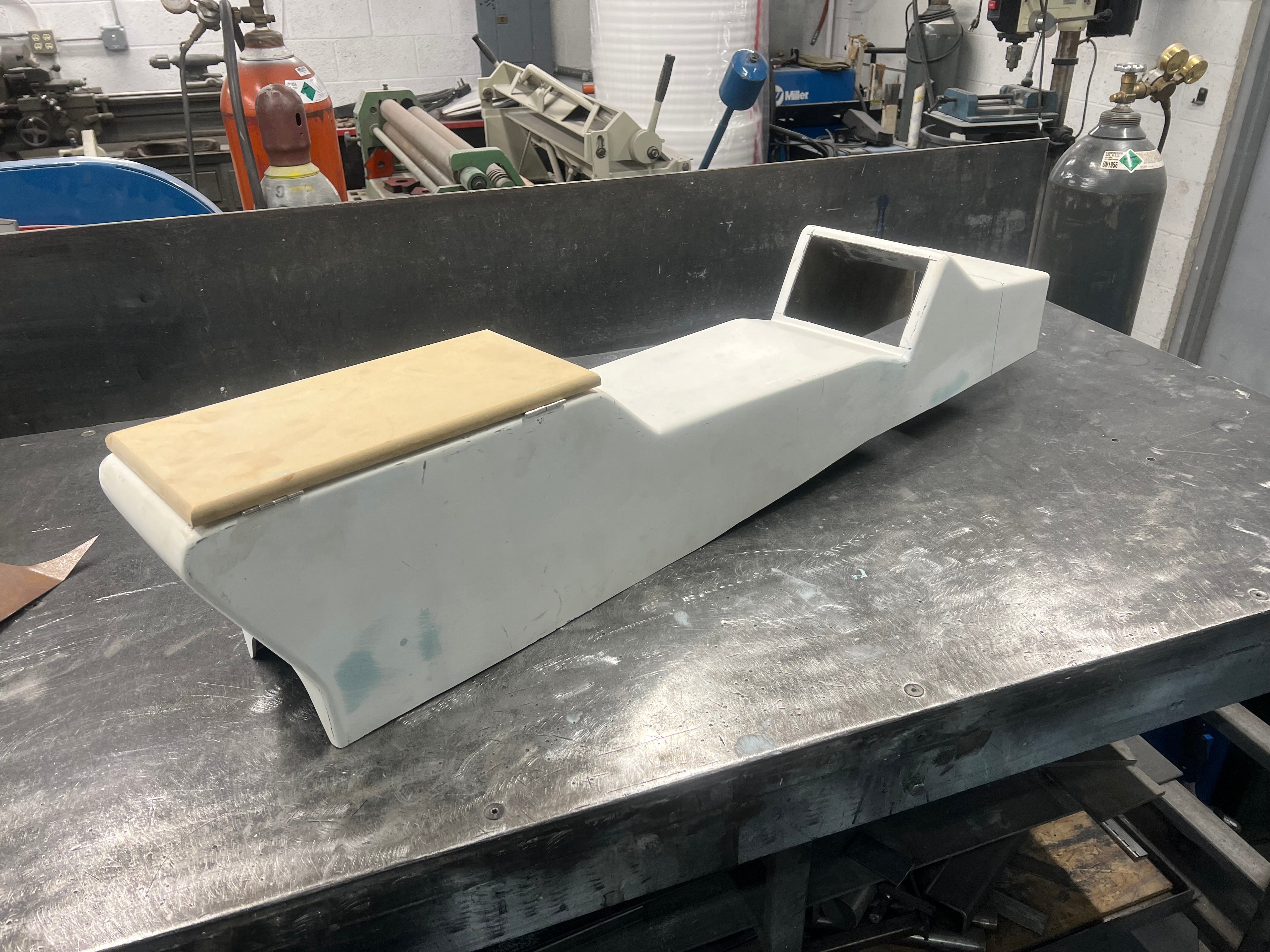 1967-69 1ST GEN CAMARO FIBERGLASS CONSOLE