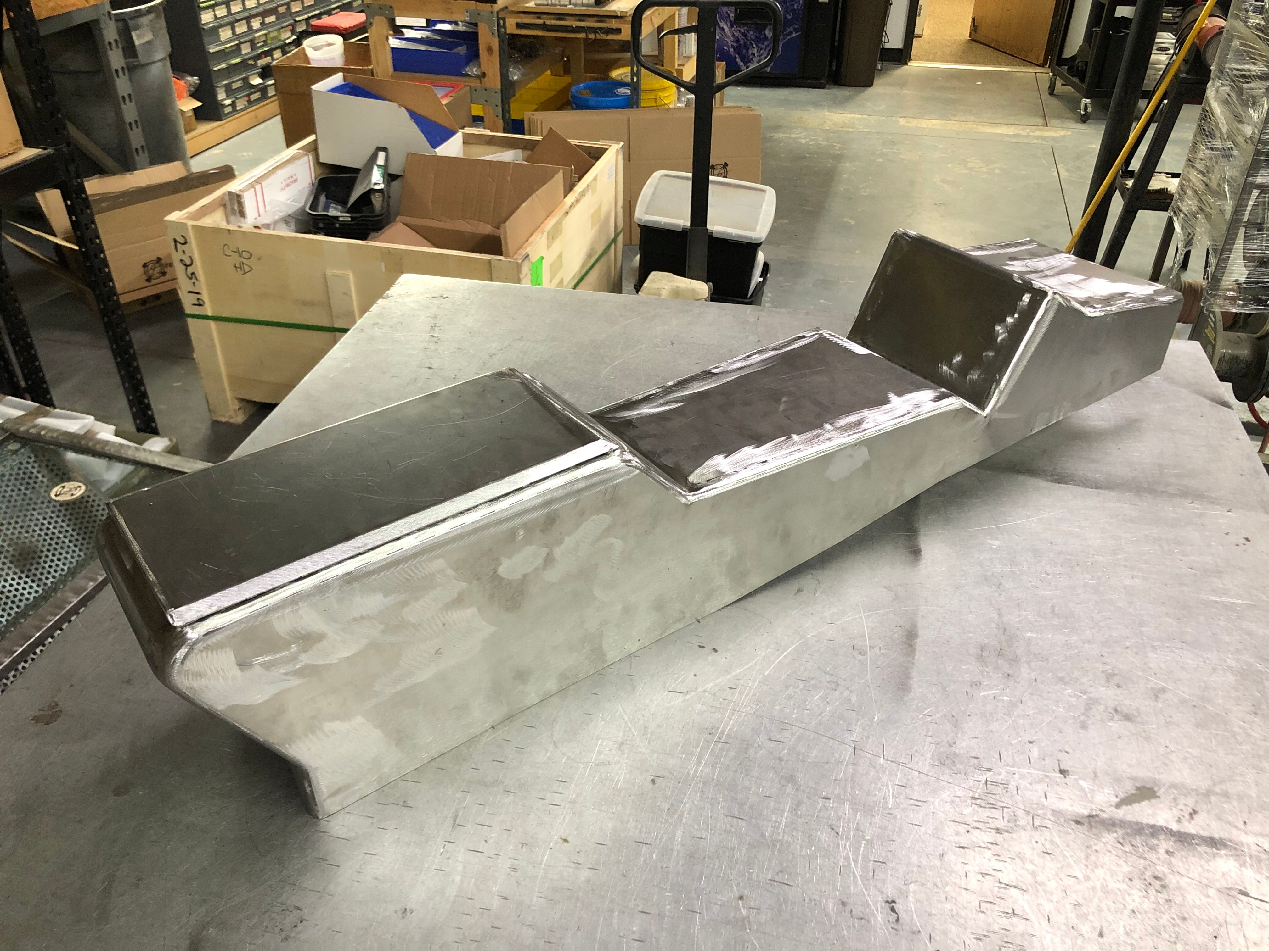 1968-69 Dodge Charger Steel Center Console