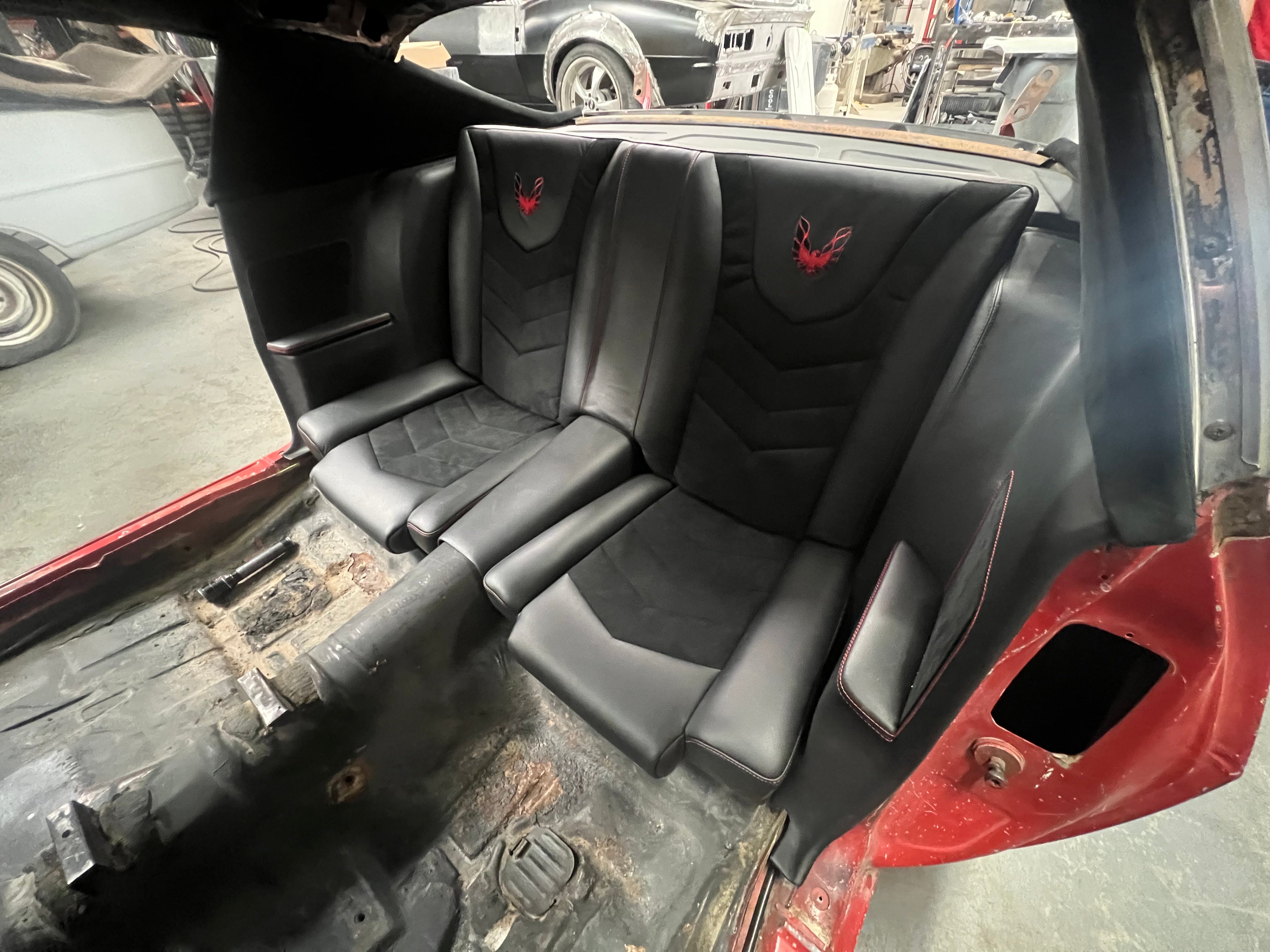 1970-81 2ND GEN CAMARO CUSTOM STEEL REAR SEAT