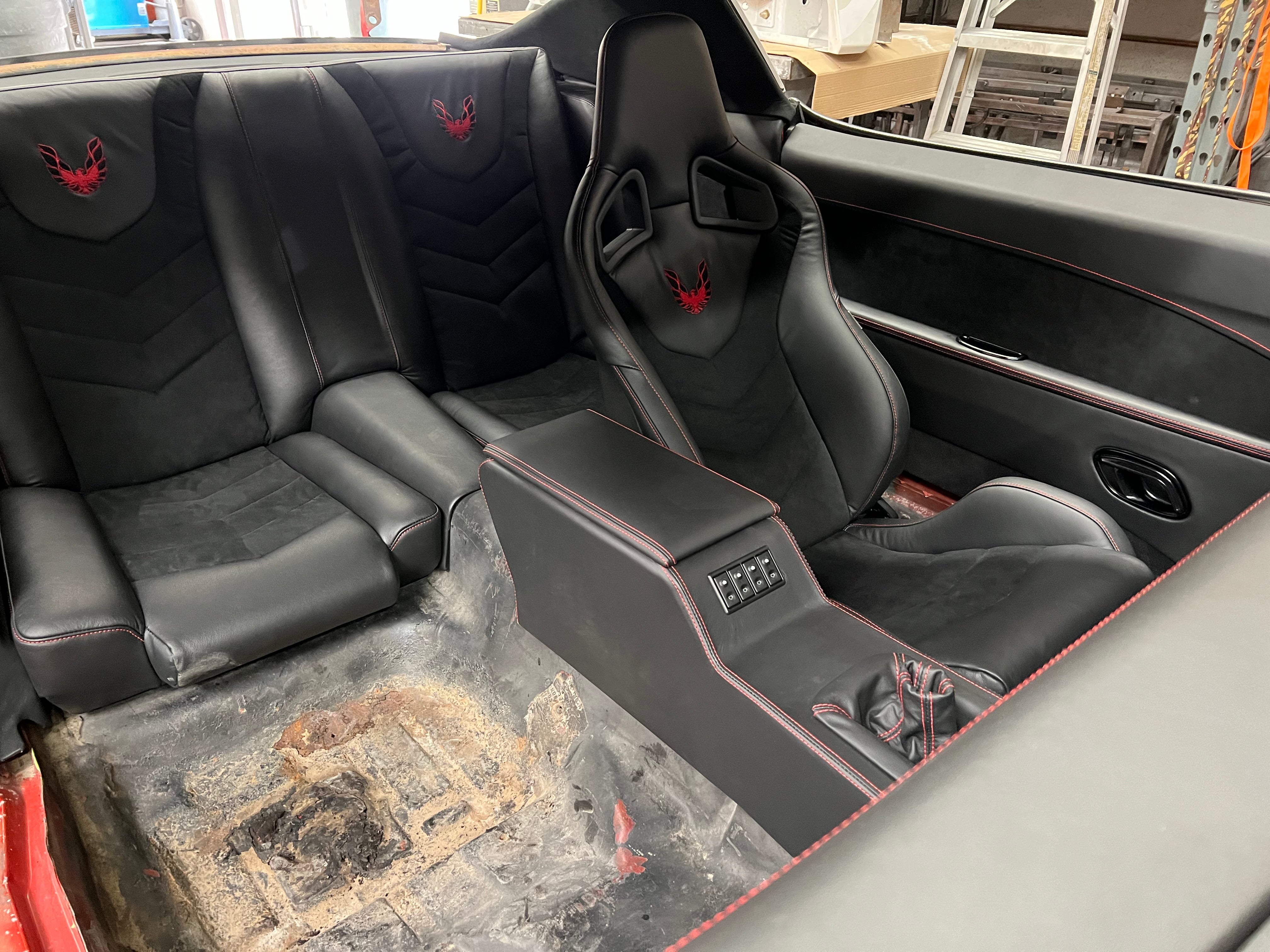 1970-81 2ND GEN CAMARO CUSTOM STEEL REAR SEAT