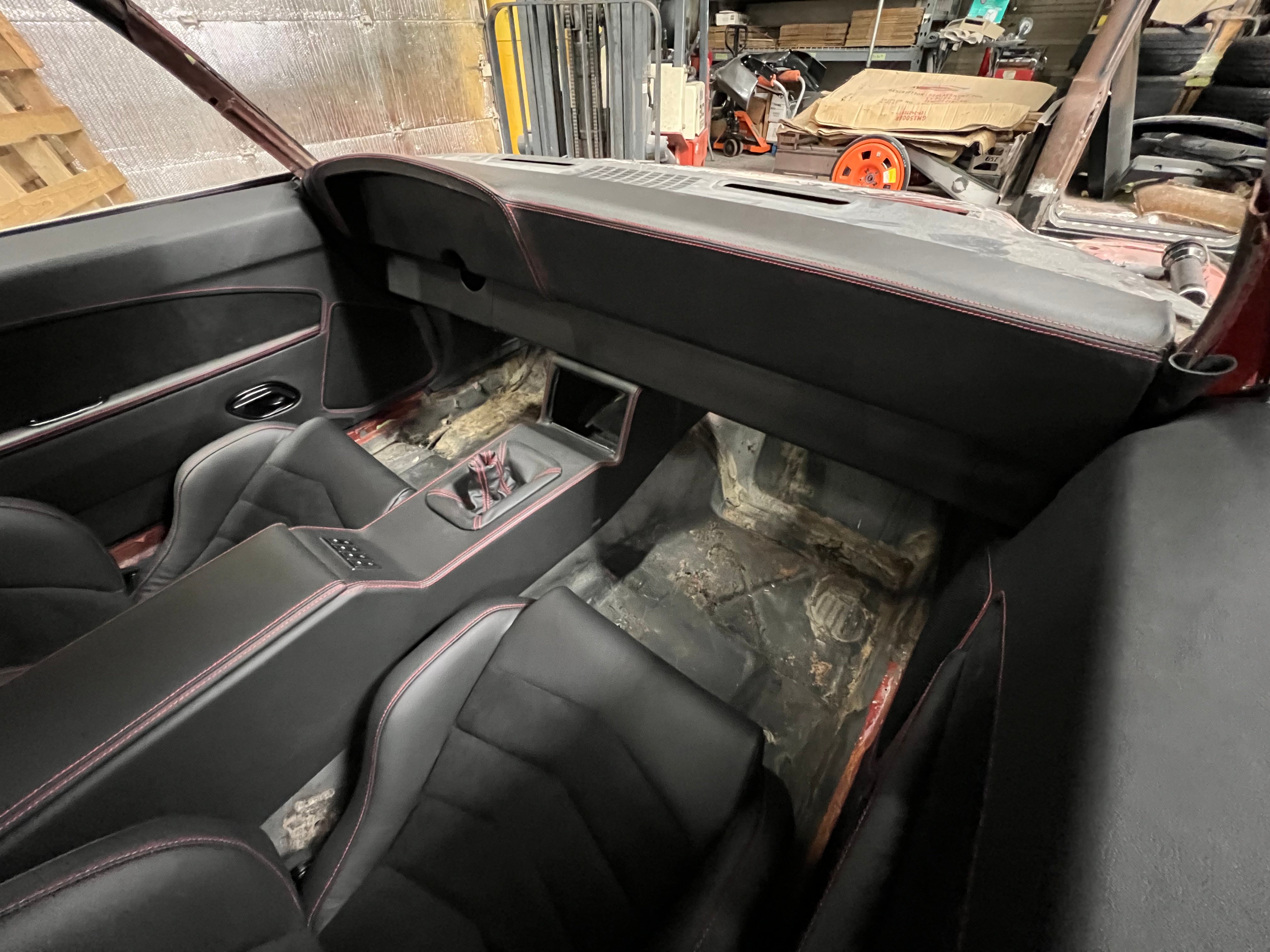 1970-74 2ND GEN CAMARO FIBERGLASS CONSOLE