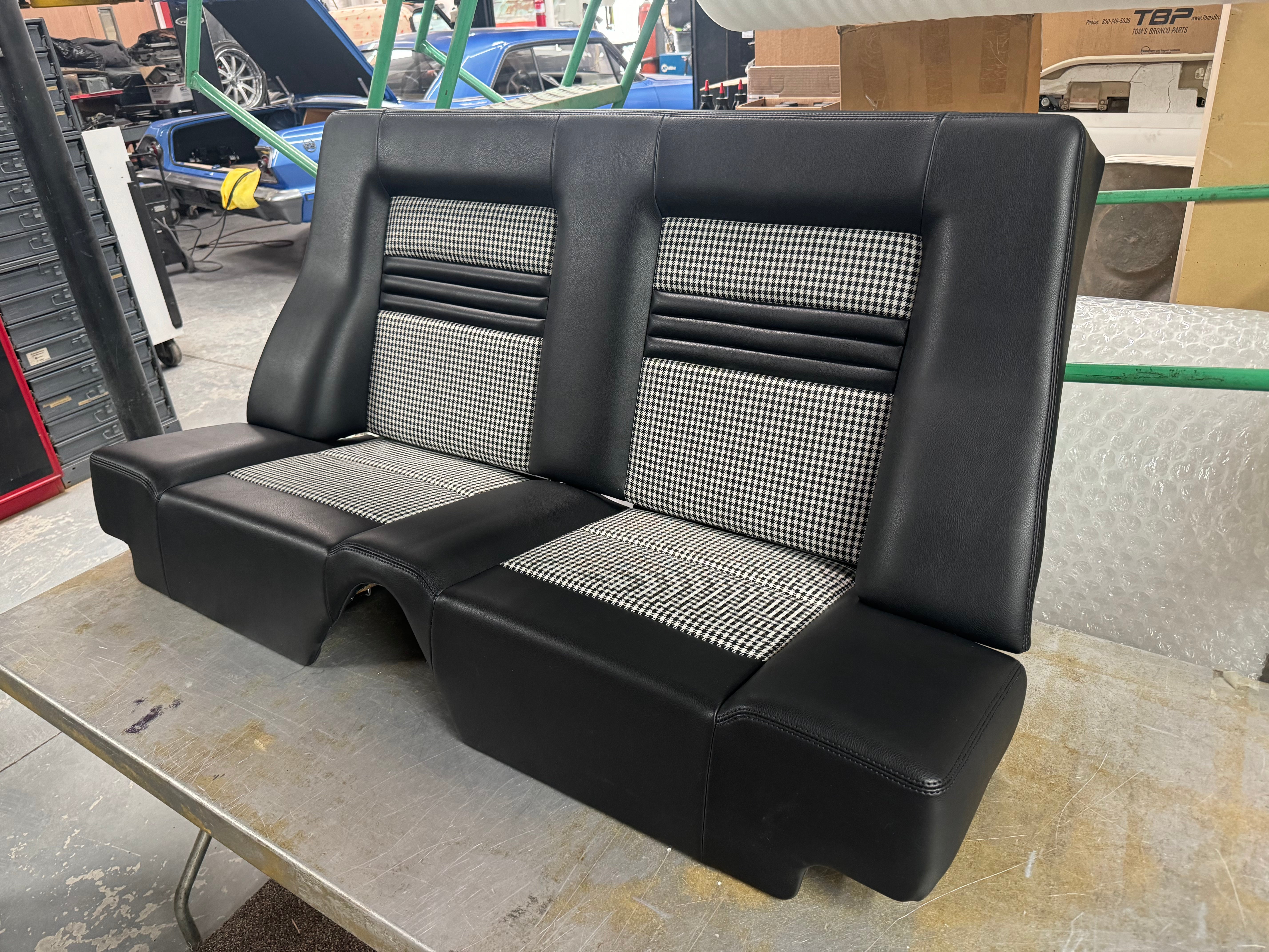 1967-69 1ST GEN CAMARO CUSTOM STEEL REAR SEAT