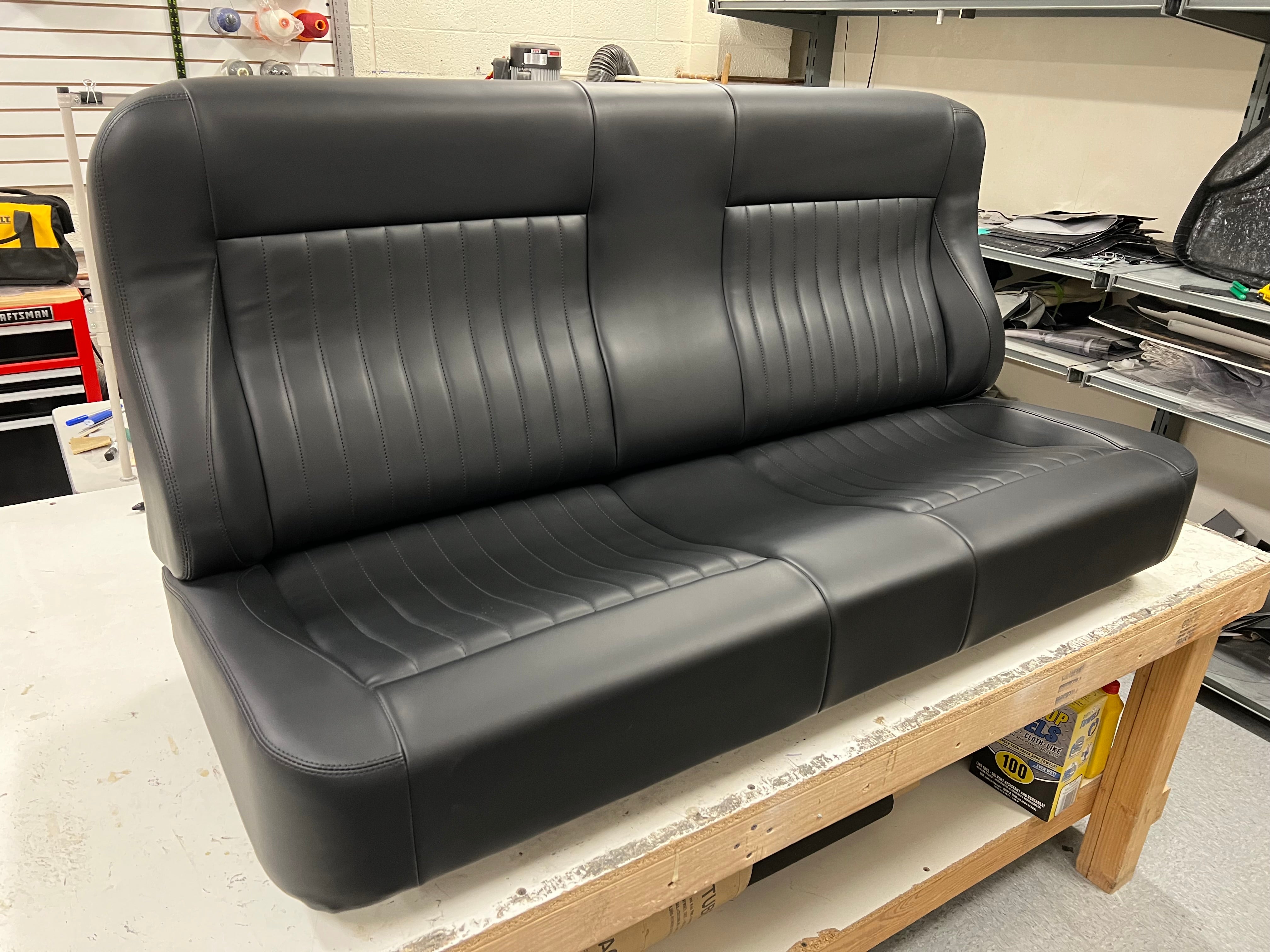 FESLER USA Custom Bench Seat Style A SHIPS TRUCK FREIGHT