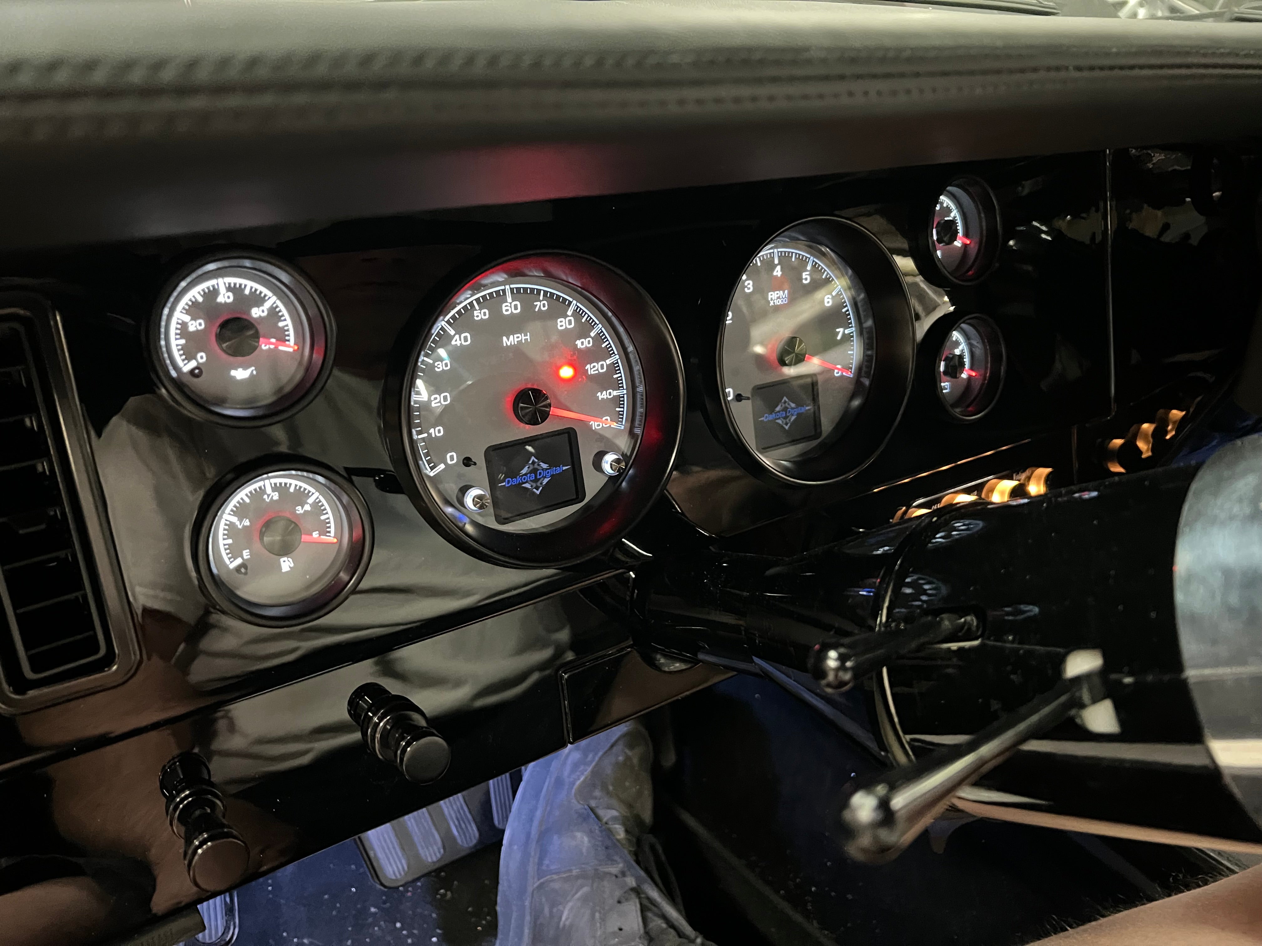 1969 1st Gen Camaro Dash Insert