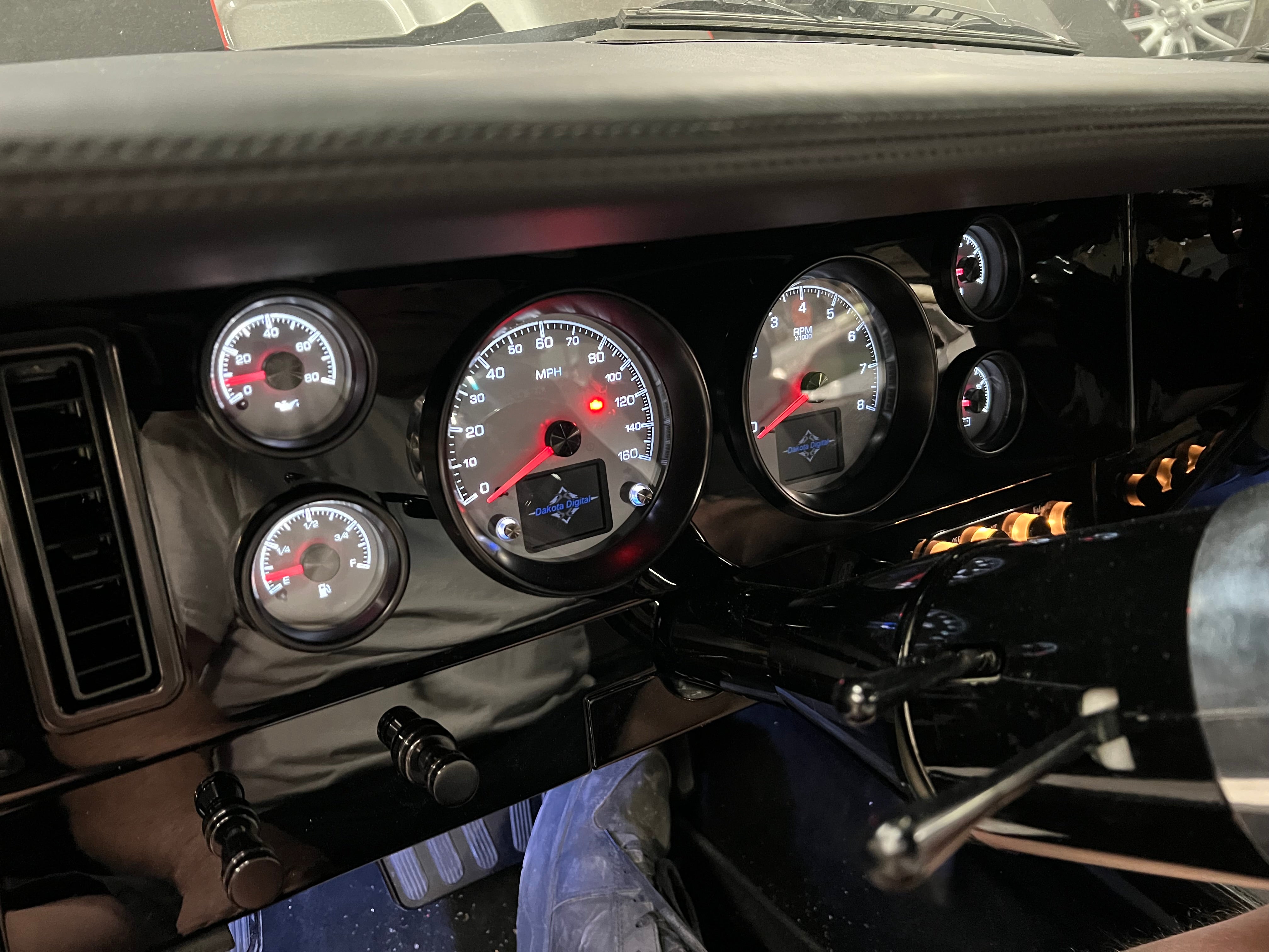 1969 1st Gen Camaro Dash Insert