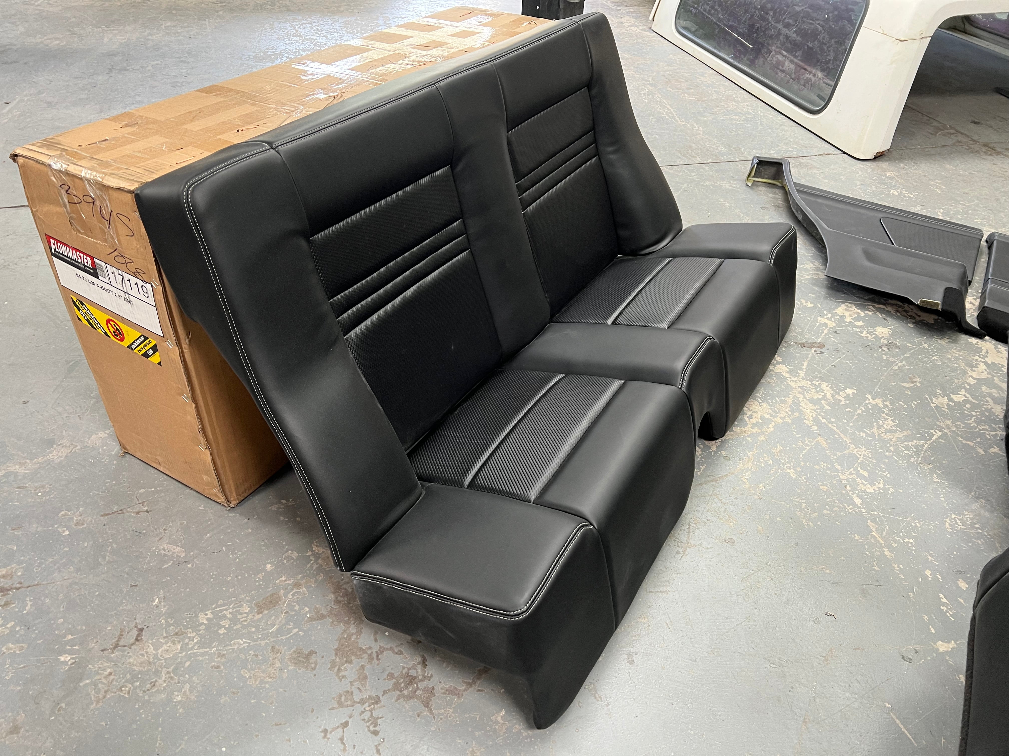 1966-67 NOVA CUSTOM STEEL REAR SEAT