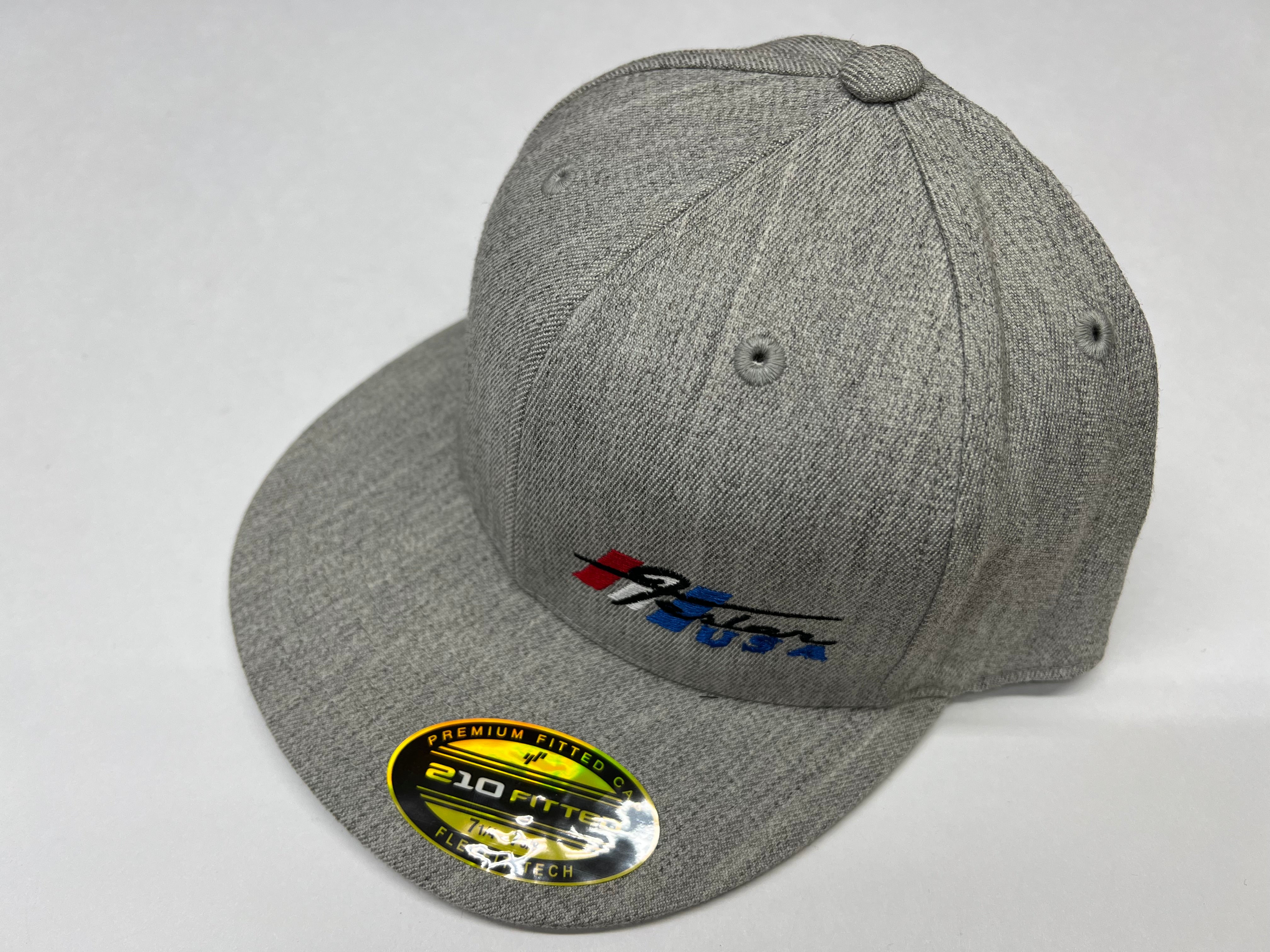 FESLER USA FLEXFIT 210 FITTED SANDSTONE HAT