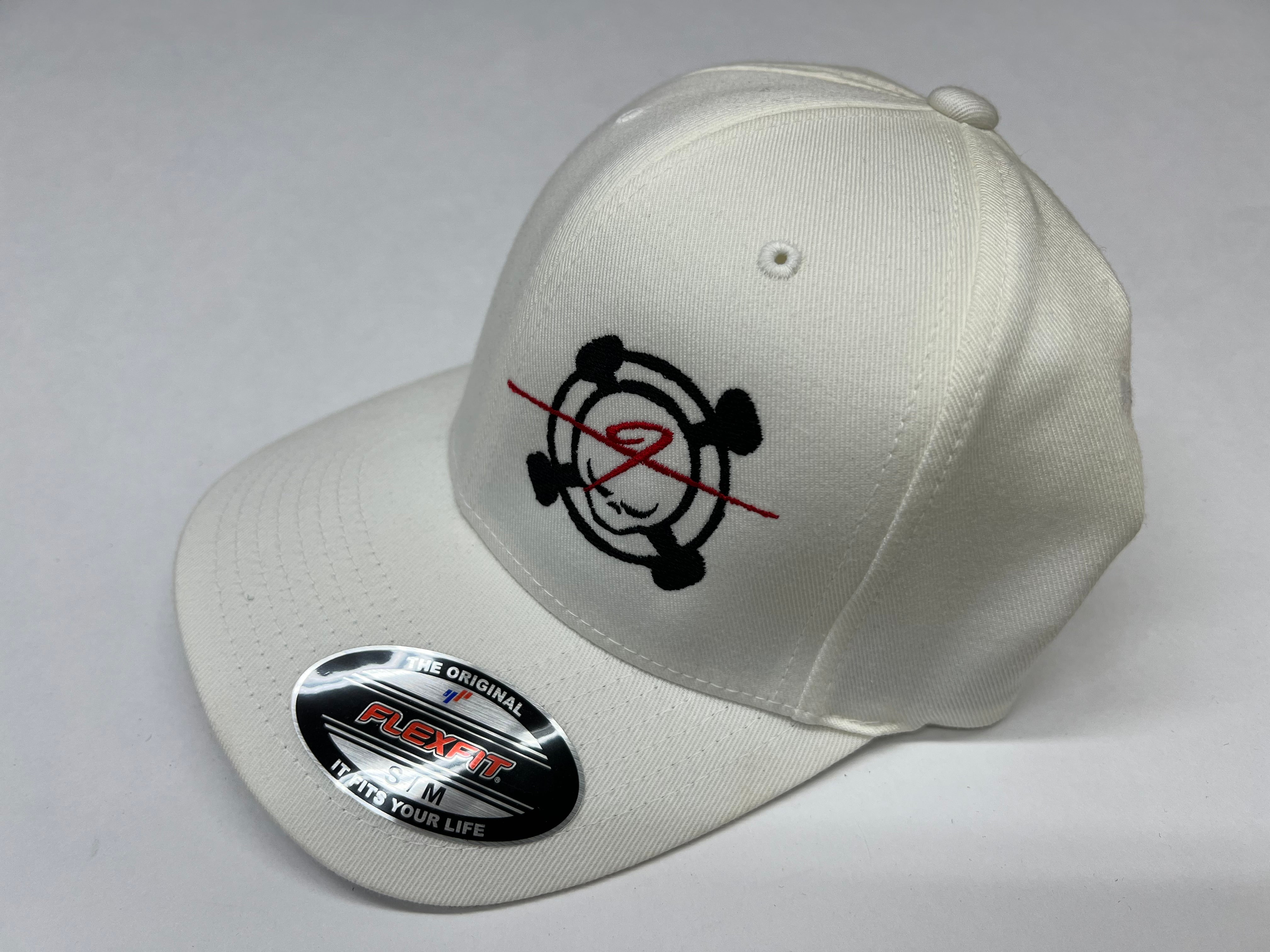 FESLER BUILT FLEXFIT SKULL WHITE HAT