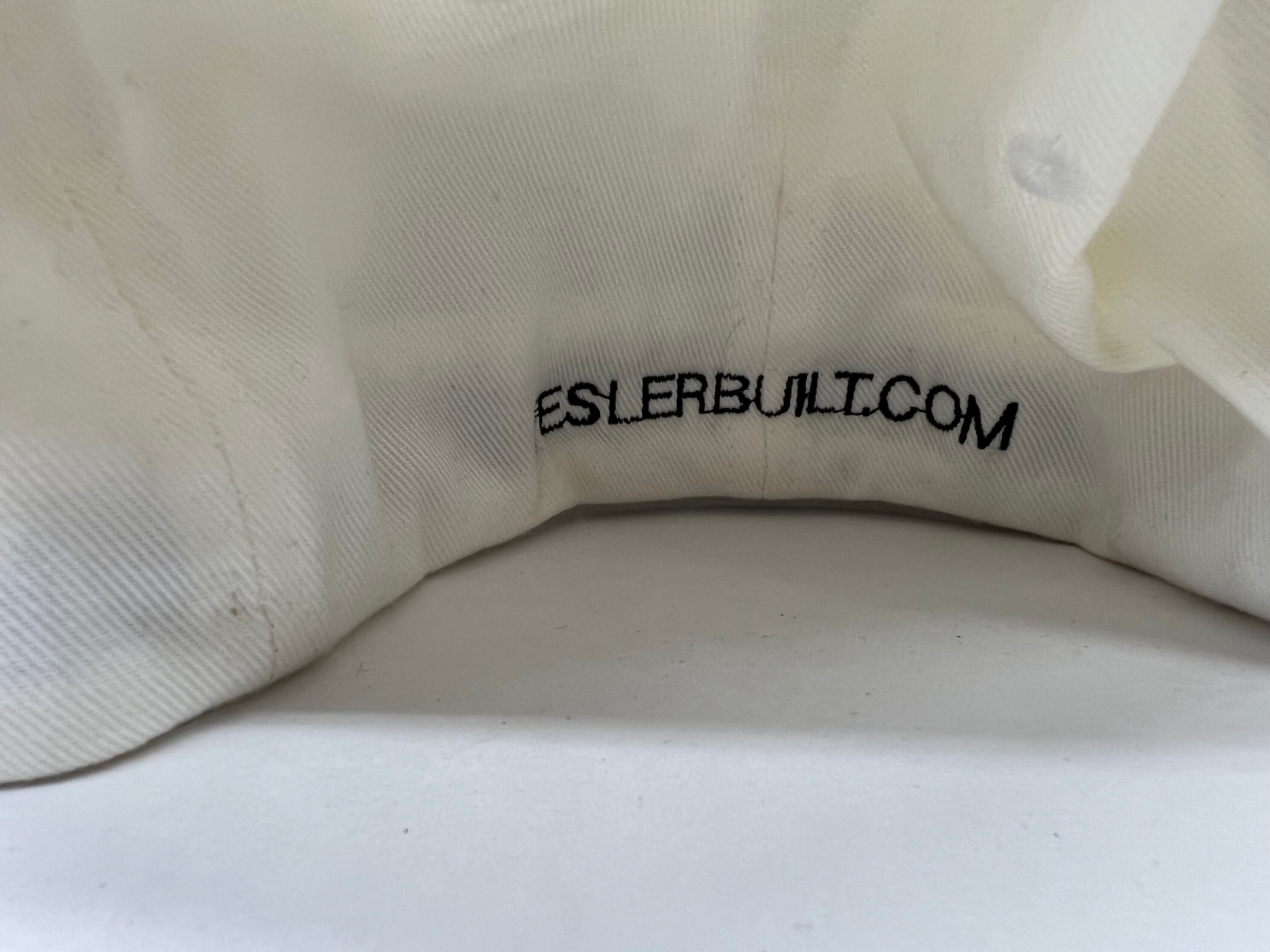 FESLER BUILT FLEXFIT SKULL WHITE HAT