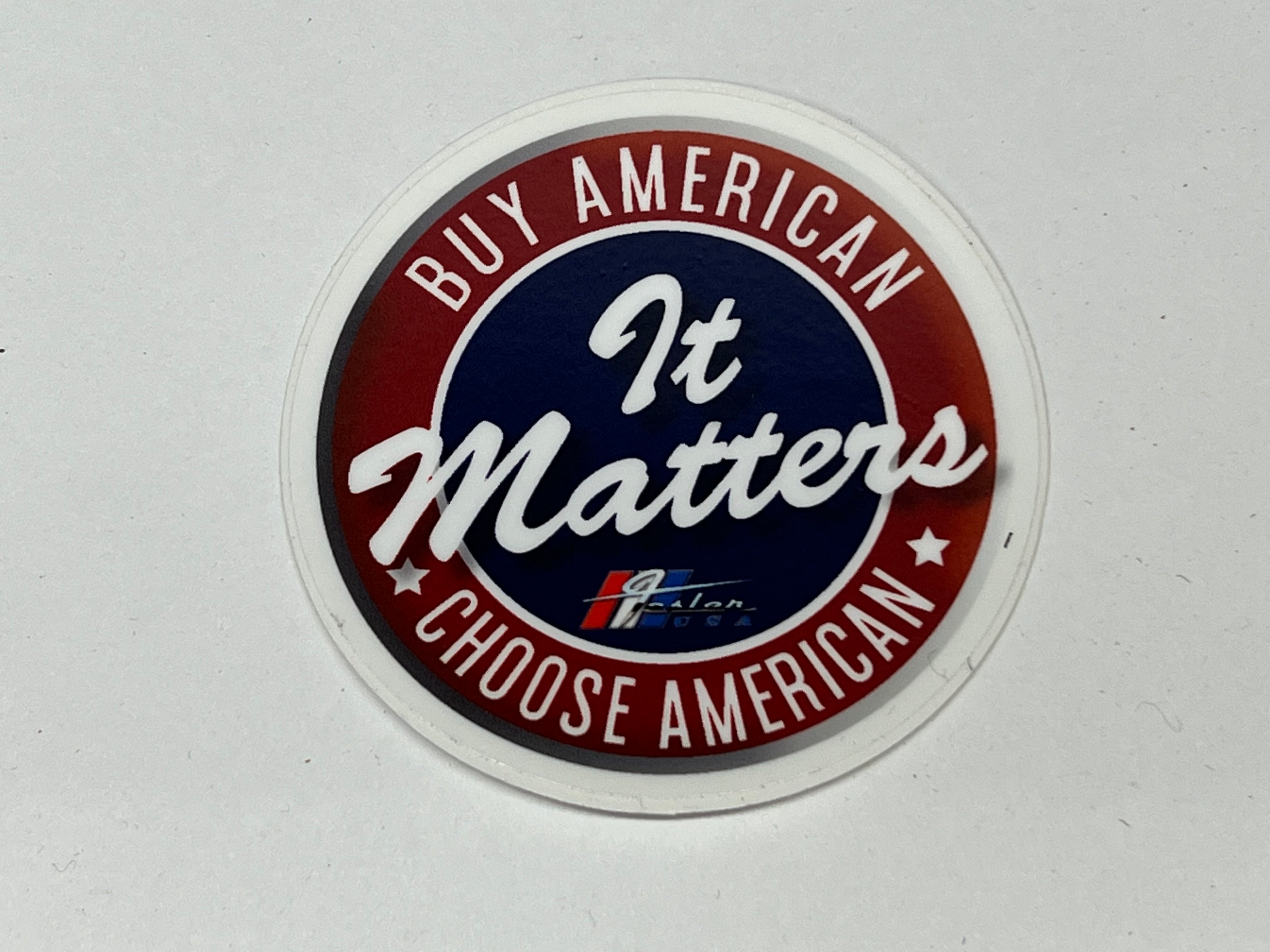 FESLER IT MATTERS STICKER