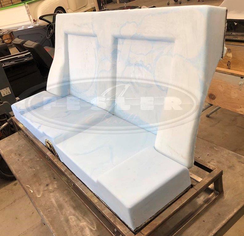 1967-69 1ST GEN CAMARO CUSTOM STEEL REAR SEAT