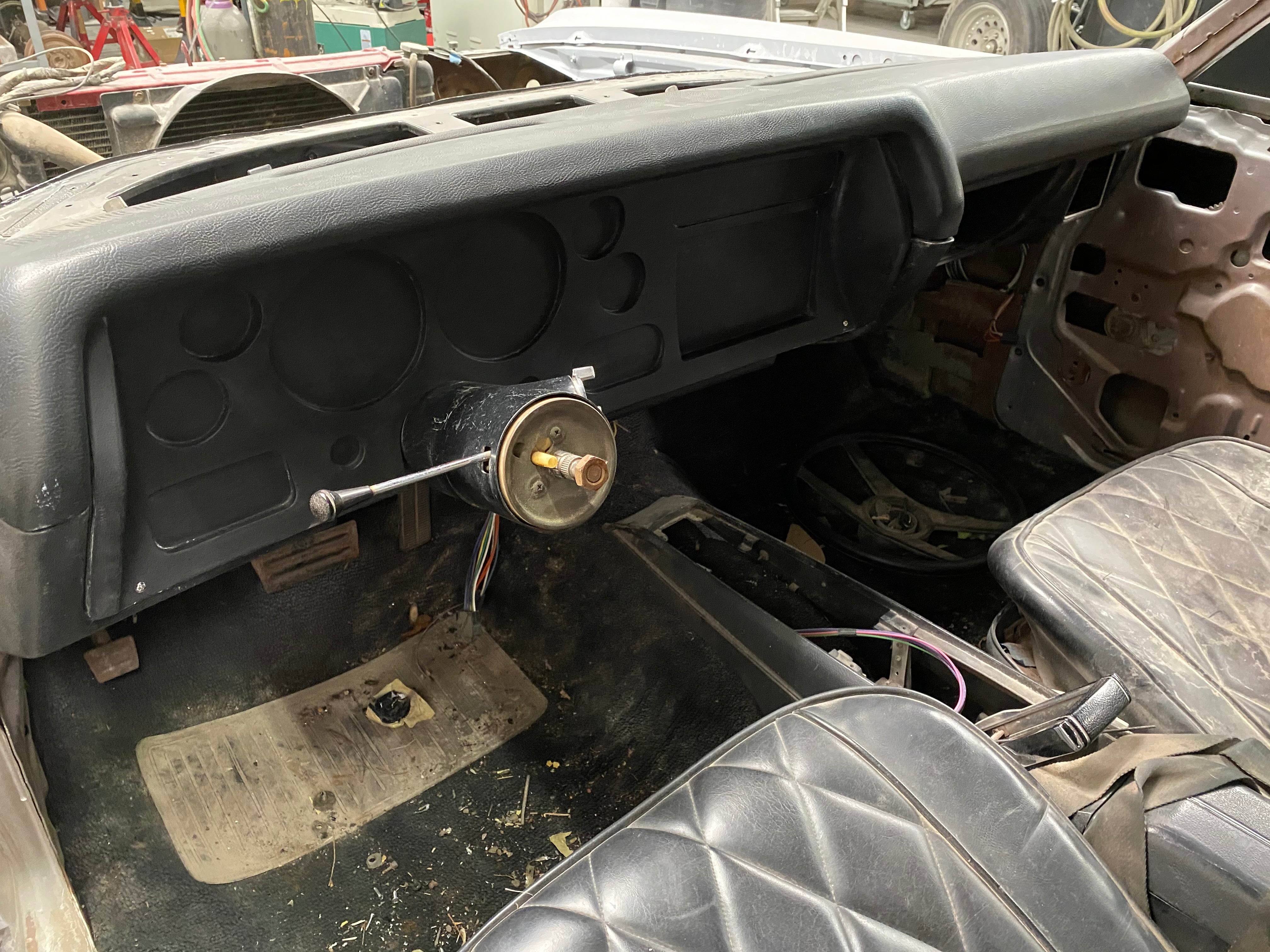 1970-72 Chevelle Dash Insert