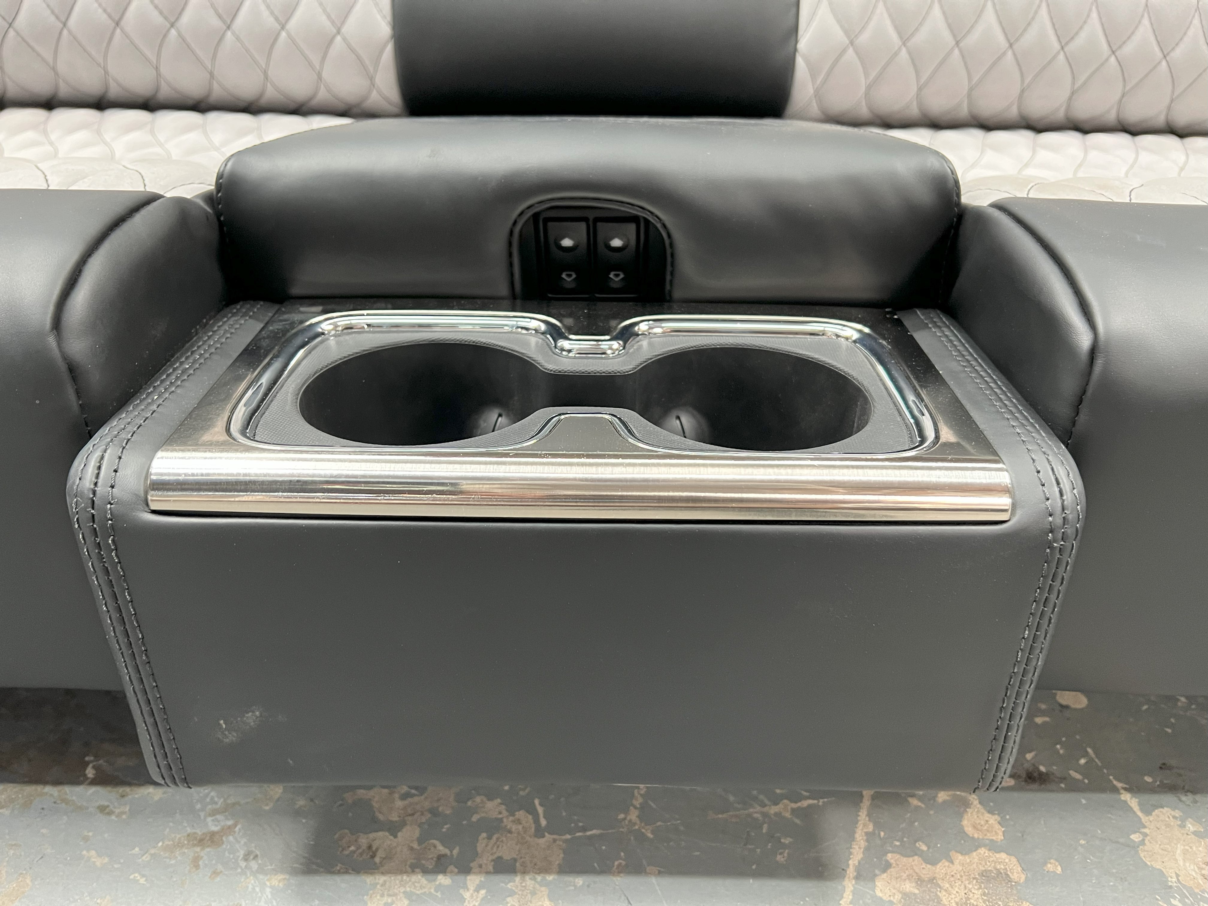 FESLER USA Custom Bench Seat with Built in Custom Center Consoles SHIP TRUCK FREIGHT