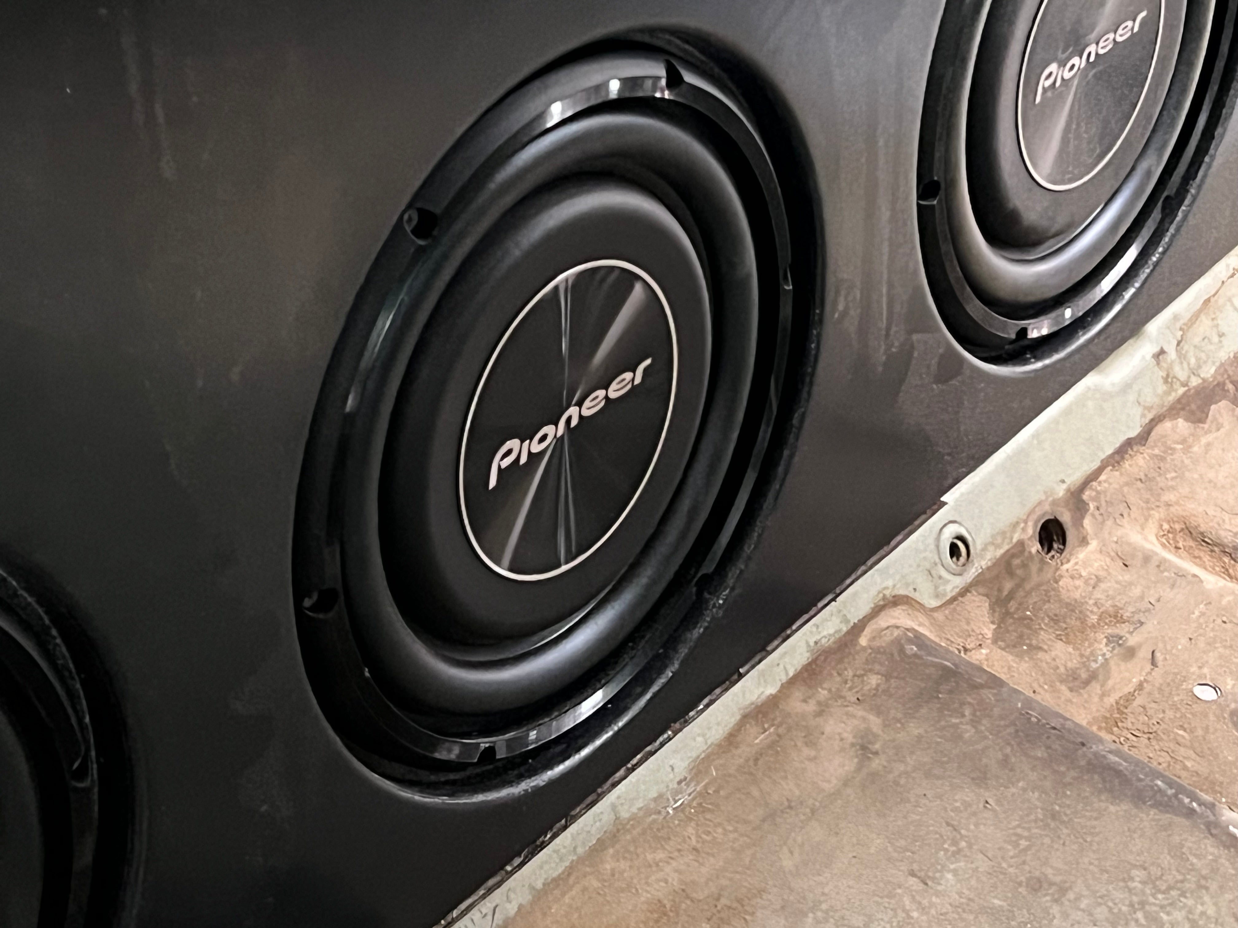 CUSTOM 3 SUB-WOOFER FIBERGLASS ENCLOSURE (SUB BOX)