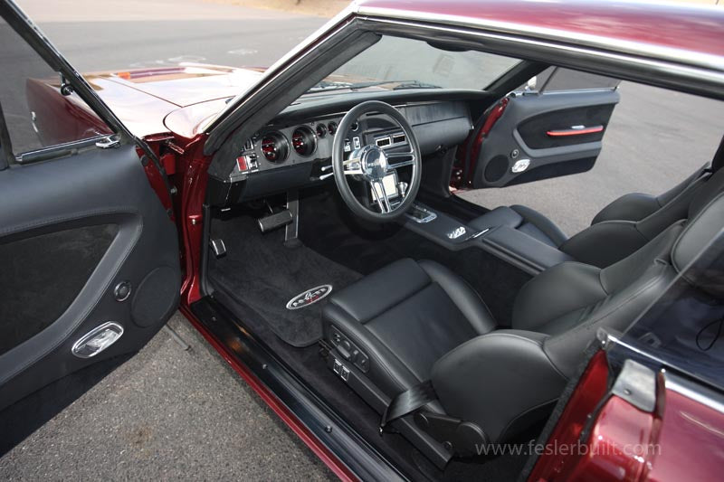 1968-69 Dodge Charger Steel Center Console