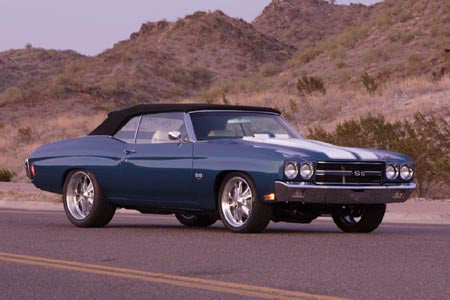 Fesler Built 1970 Blue Chevelle