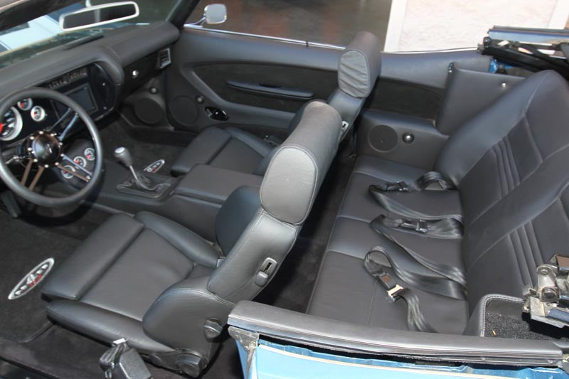 1968-72 Chevelle Custom Steel Rear Seat