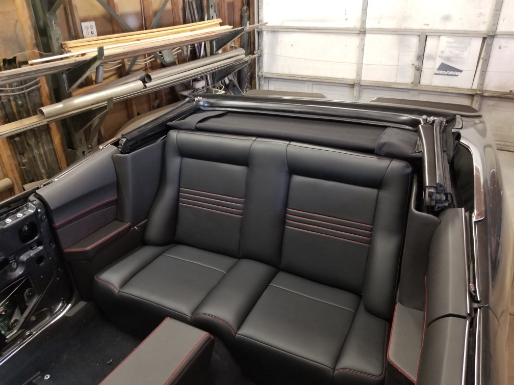 1967-69 1ST GEN CAMARO CONVERTIBLE CUSTOM STEEL REAR SEAT