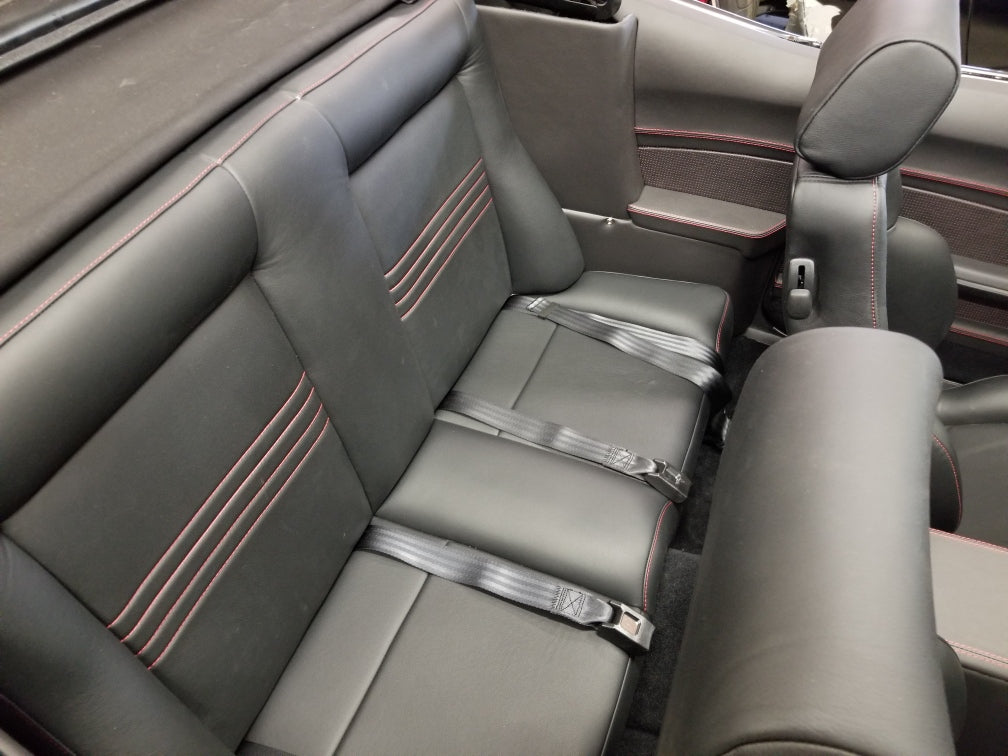 1967-69 1ST GEN CAMARO CONVERTIBLE CUSTOM STEEL REAR SEAT