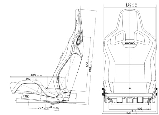 Recaro Sportster CS (pair)