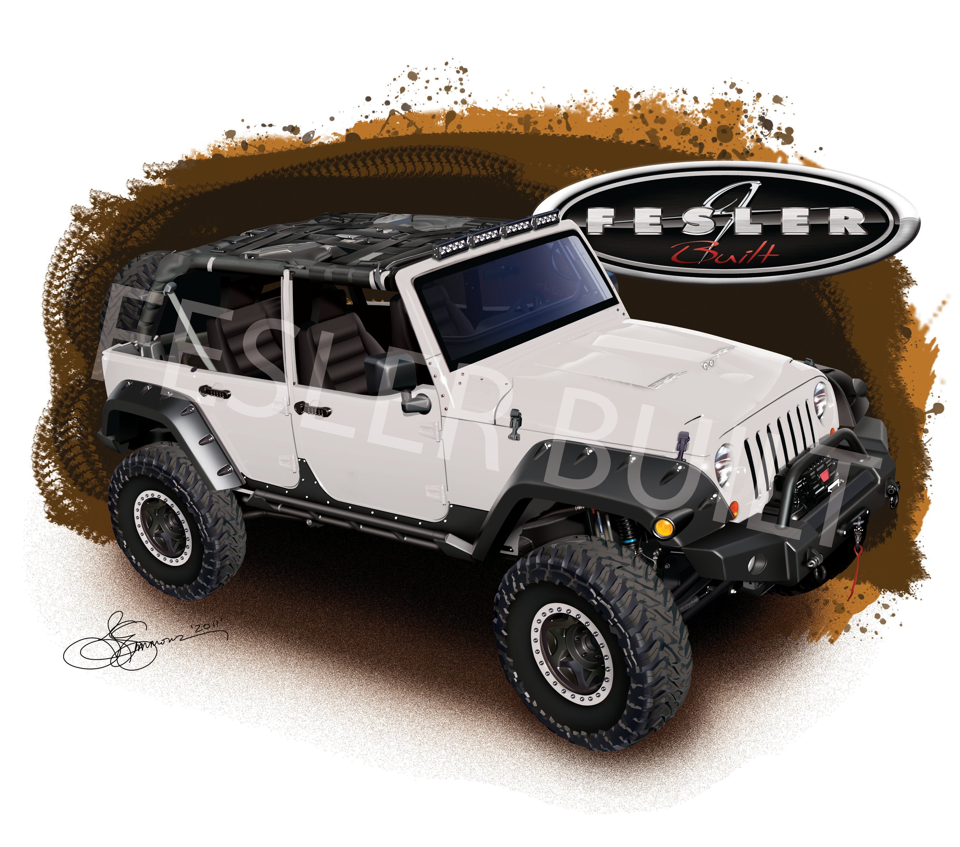 FESLER USA 2012 JEEP PRINT