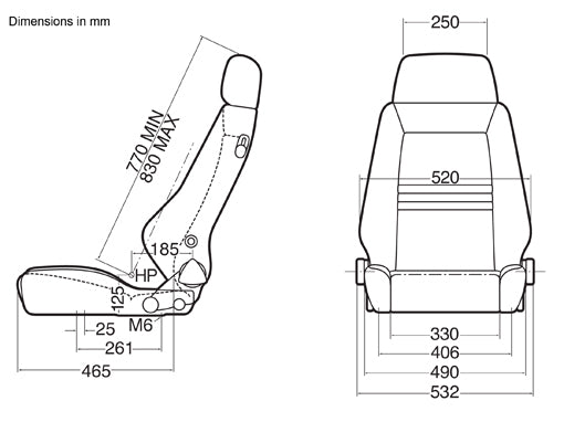 Recaro Specialist M (pair)